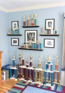 Trophy and Medal Awards Display Ideas - Driven by Decor