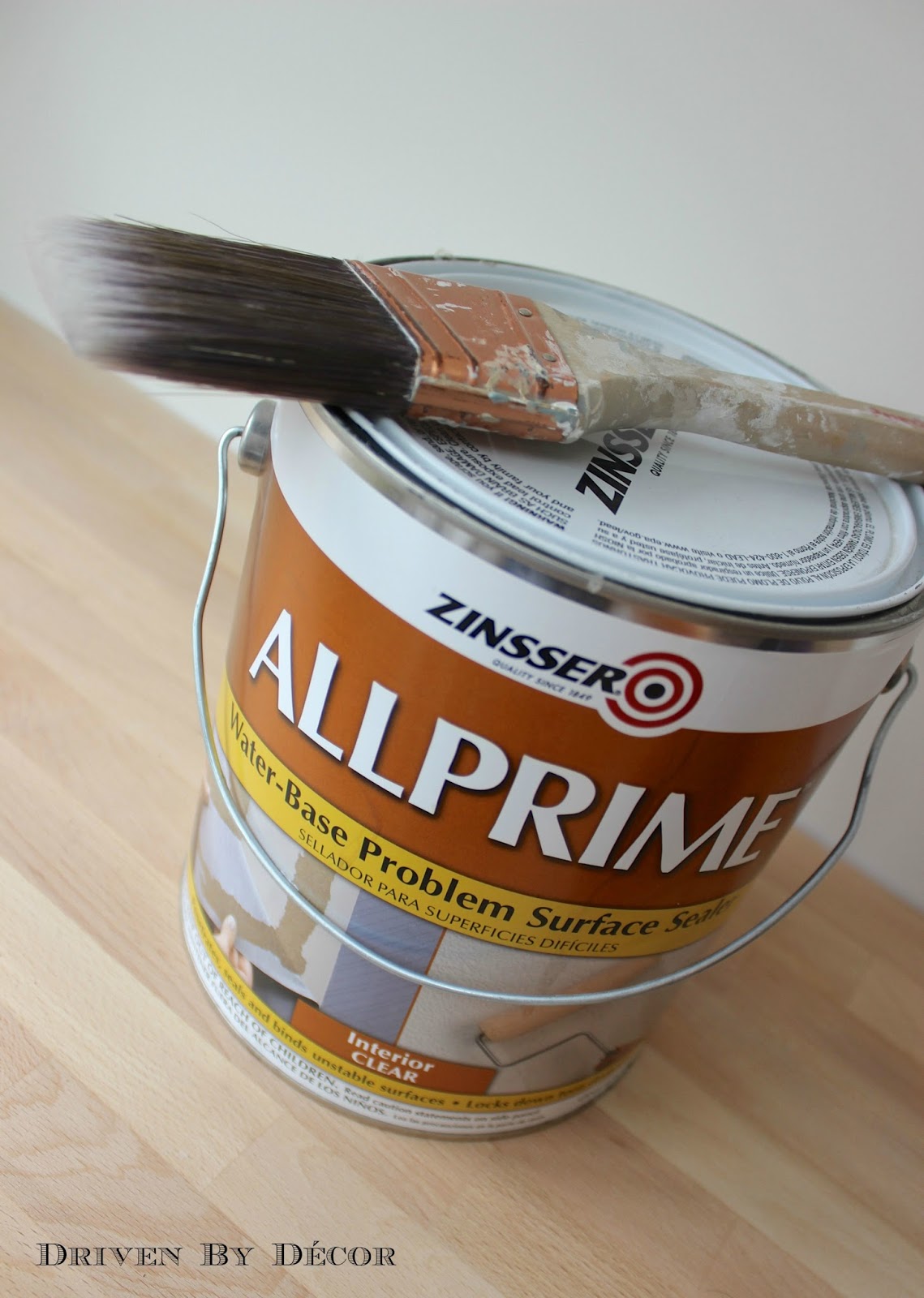 Painting Over Wallpaper Glue: Do This First! - Driven by Decor