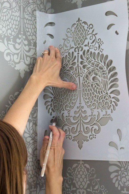 Wall Stencils How to Create ShowStopping Walls! Driven by Decor