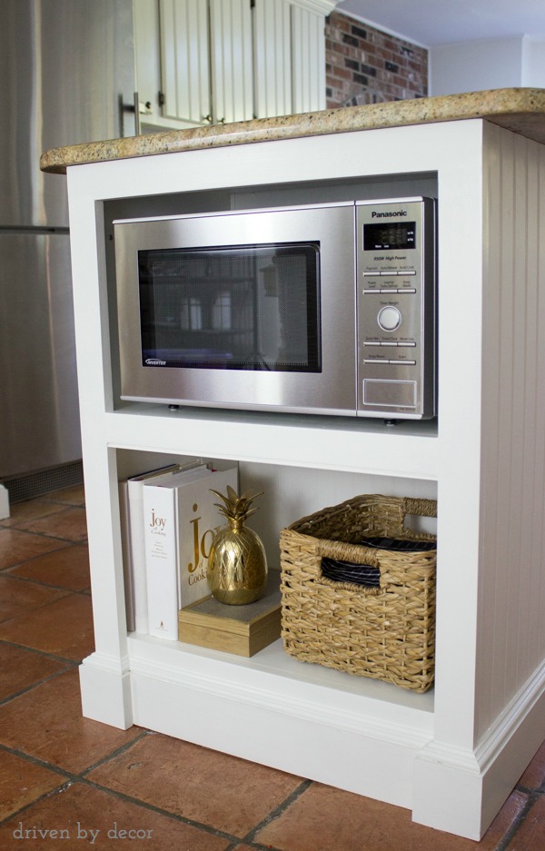 Now Our Microwave is in Our Island! - Driven by Decor