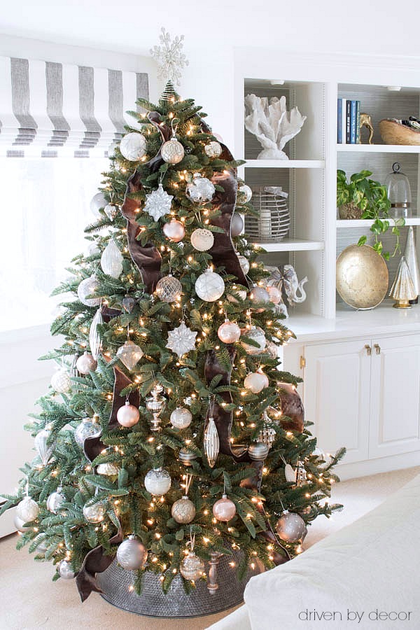 And the Christmas Decorating Begins... Our Family Room Tree! | Driven ...