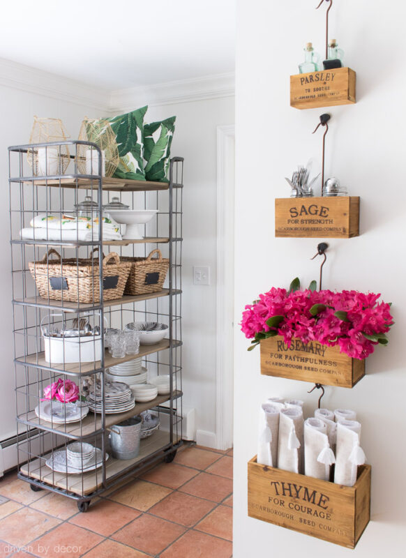 Decorating with Baker's Racks: The Best Ones for Your Home! - Driven by ...