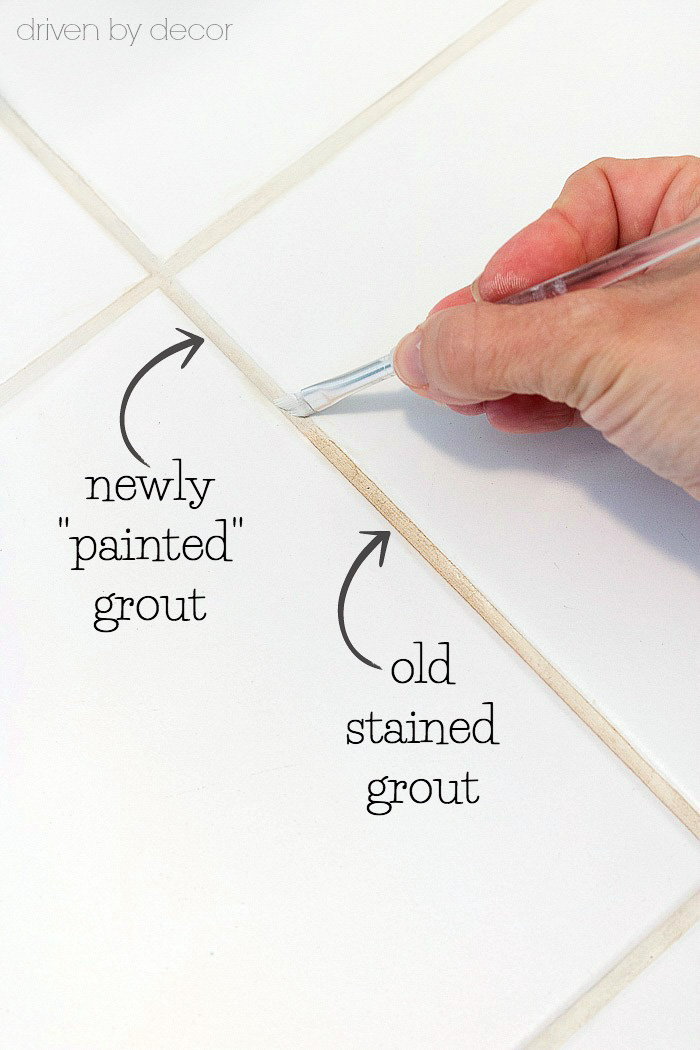 Best Way to Clean Grout (EVER!!!) 