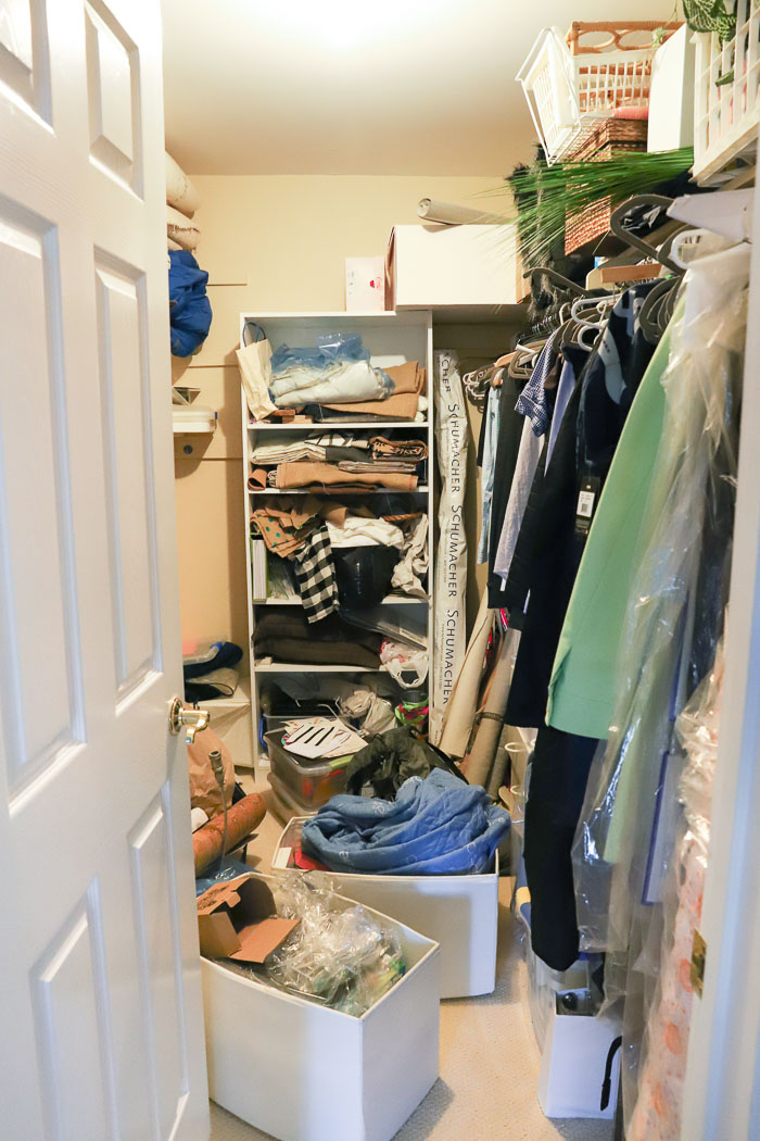 How to Organize a Closet: Organizing My Hoard Closet in Six Simple Steps! -  Driven by Decor