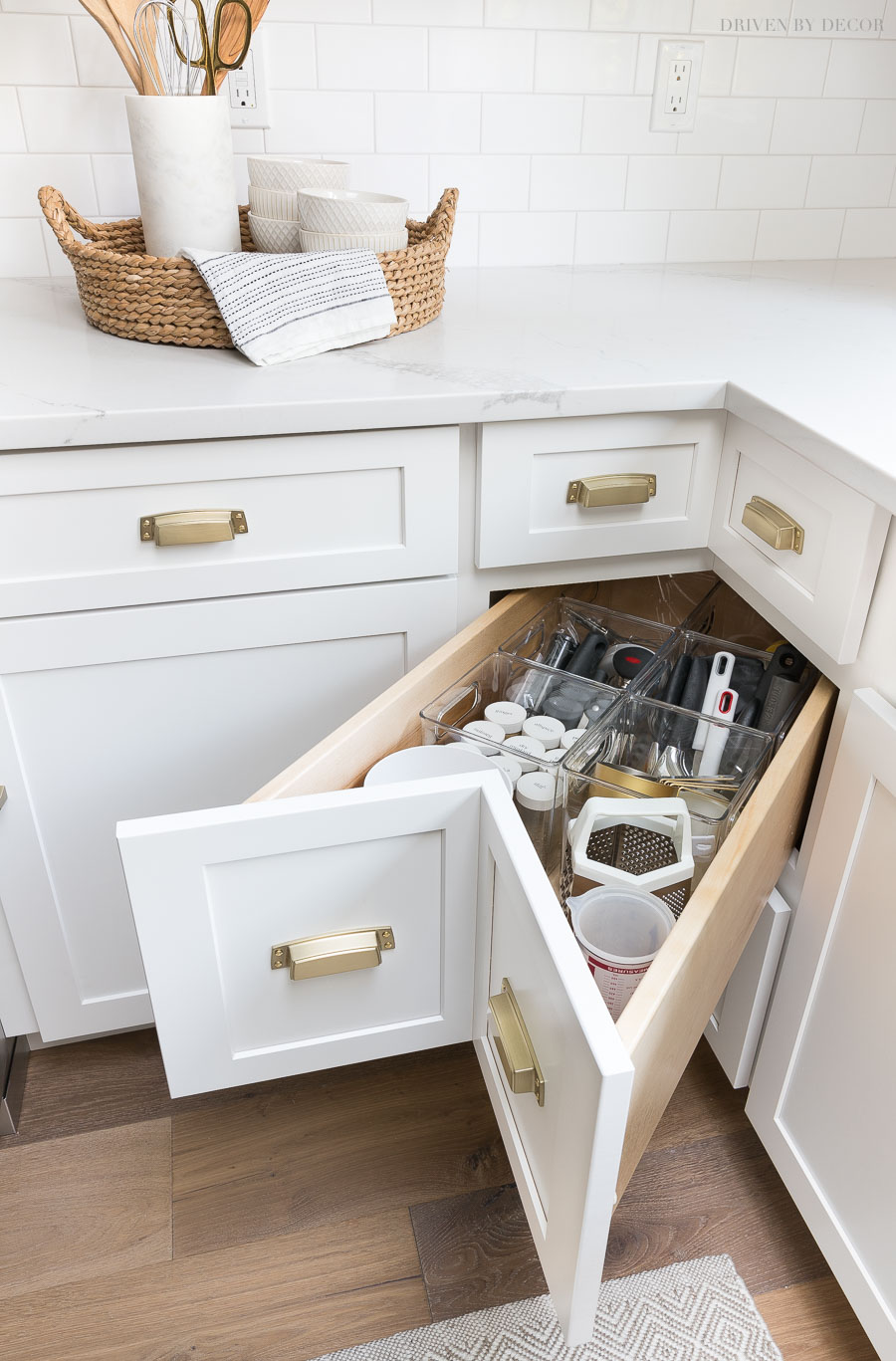 10 Kitchen Cabinet Organization Ideas - Driven by Decor