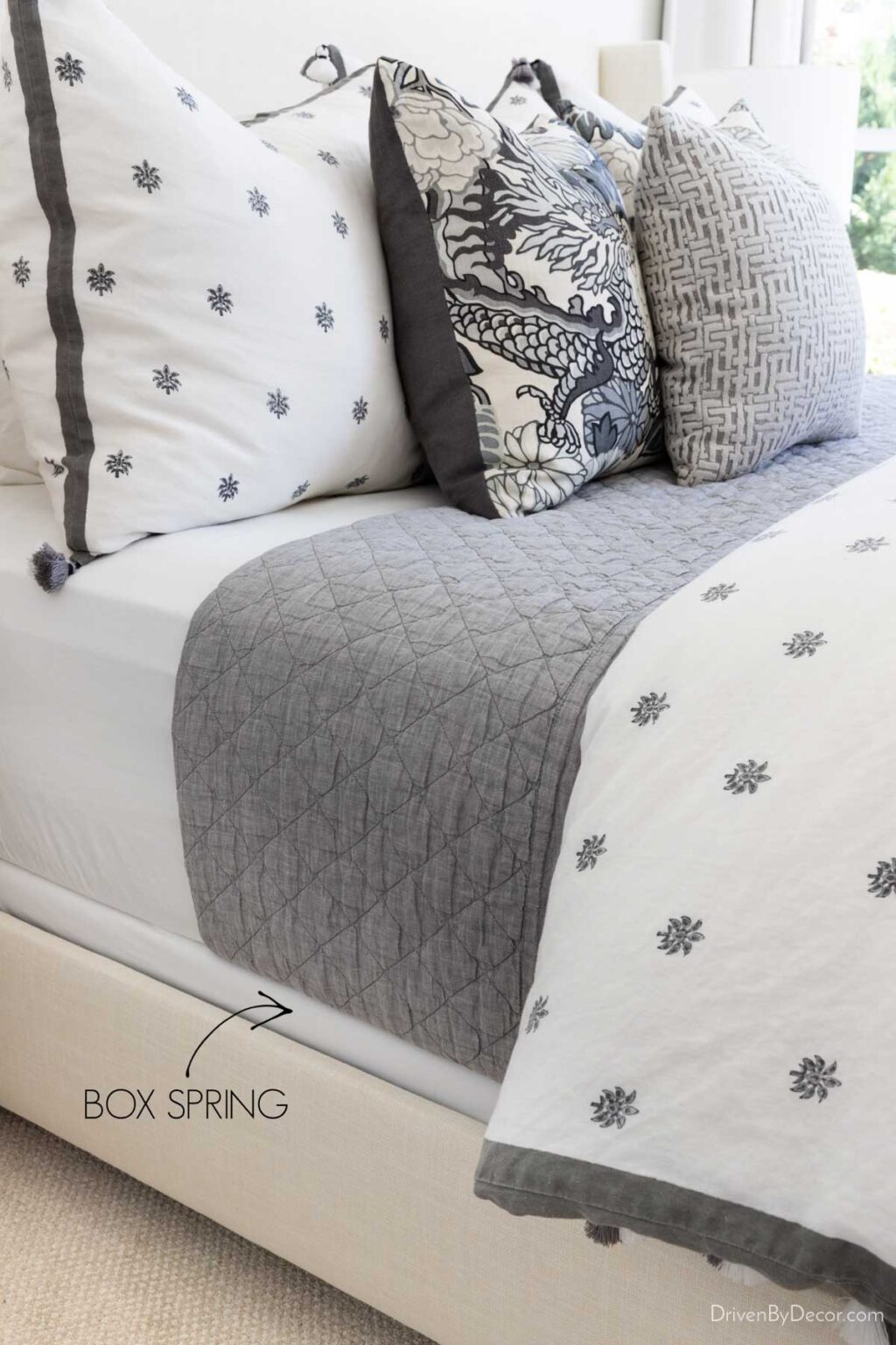 Tilly Upholstered Bed Review - Driven by Decor