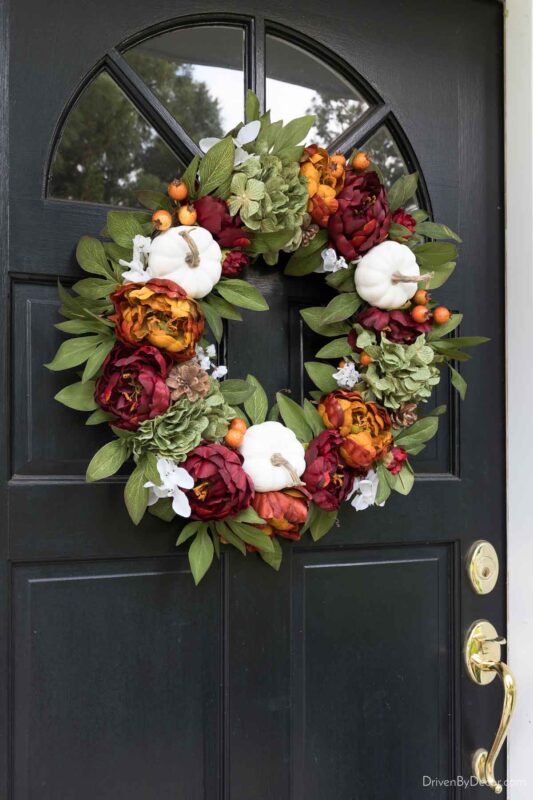 Favorite Fall Wreaths For Your Front Door! - Driven by Decor