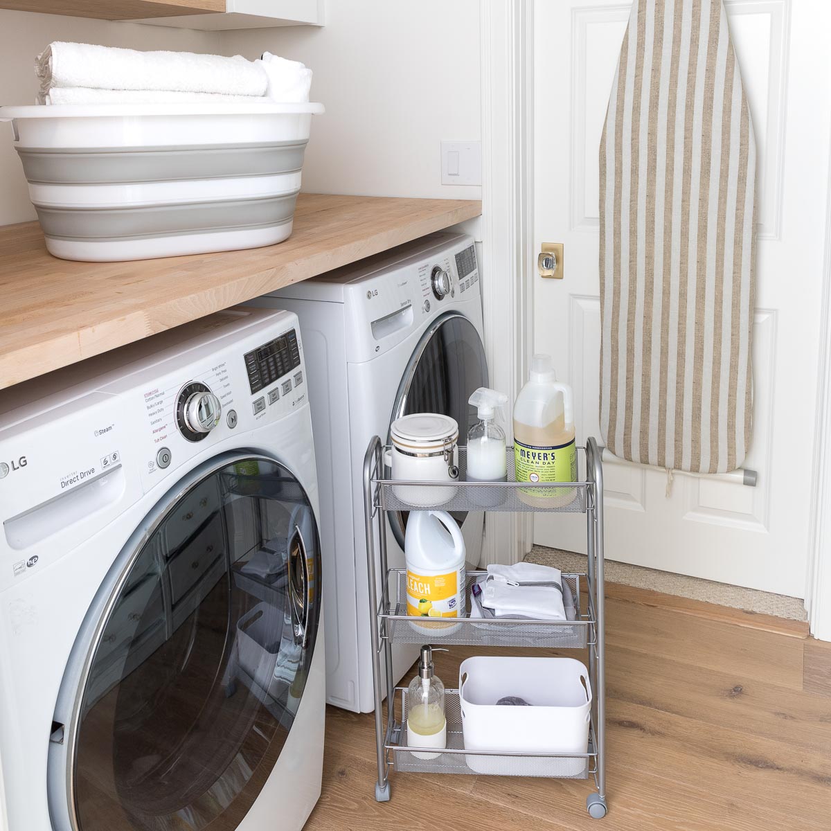 Organizing Your First Apartment: Bath & Laundry