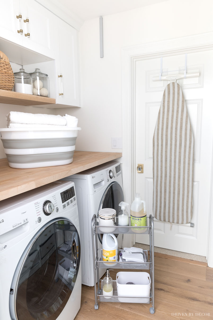Laundry Room Storage Ideas To Make the Most of Your Space! - Driven by Decor