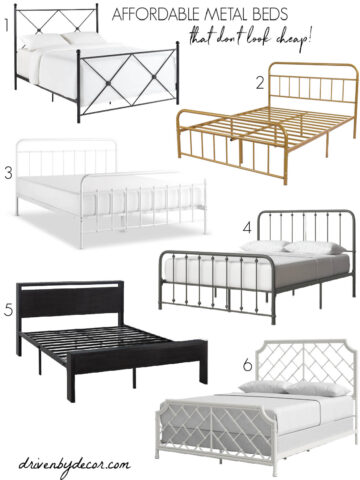 Affordable Beds That Don't Look Cheap! - Driven by Decor