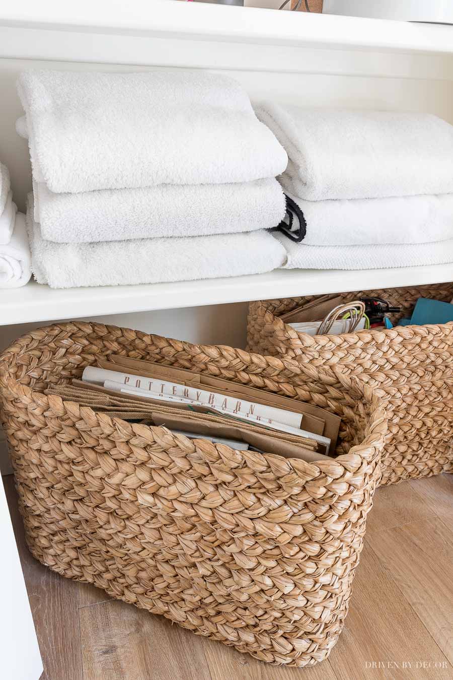 Decorating With Baskets: 10 Favorite Ideas! - Driven by Decor