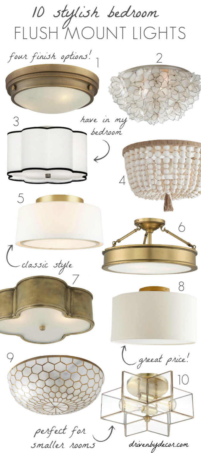 Bedroom Light Fixtures: The Complete Guide! - Driven by Decor