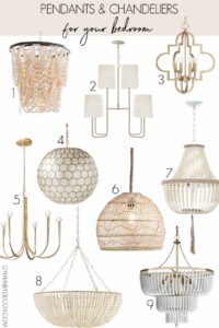 Bedroom Light Fixtures: My Complete Guide! - Driven by Decor