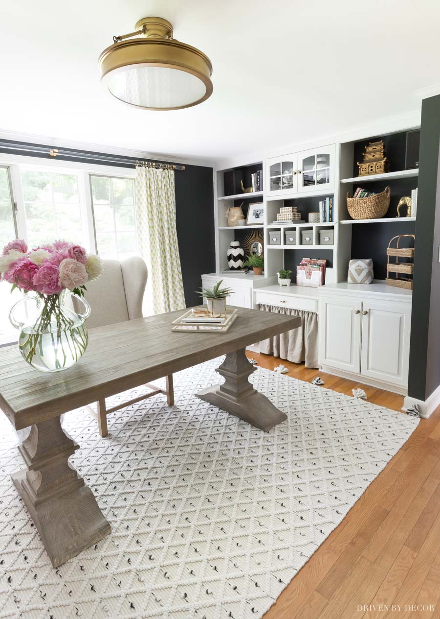 Our Home Office Rug (+ Other Favorites!) - Driven by Decor
