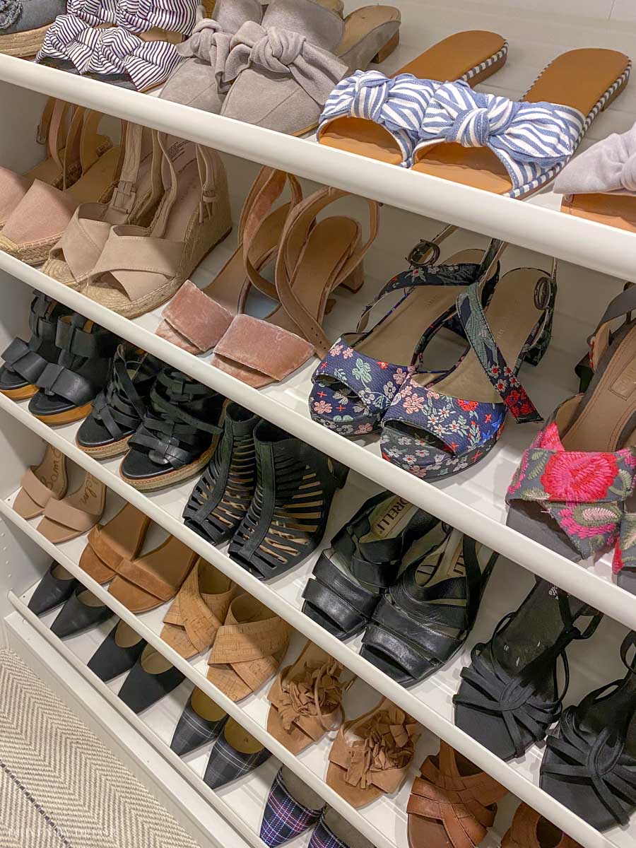 ikea pull out shoe rack
