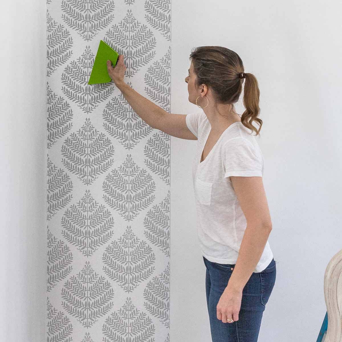 How to Repair Curled Wallpaper - YouTube