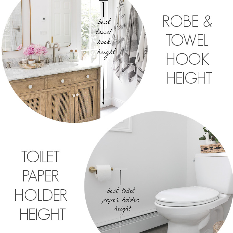 Must-Have Bathroom Measurements (Towel Bar Height, Toilet Paper