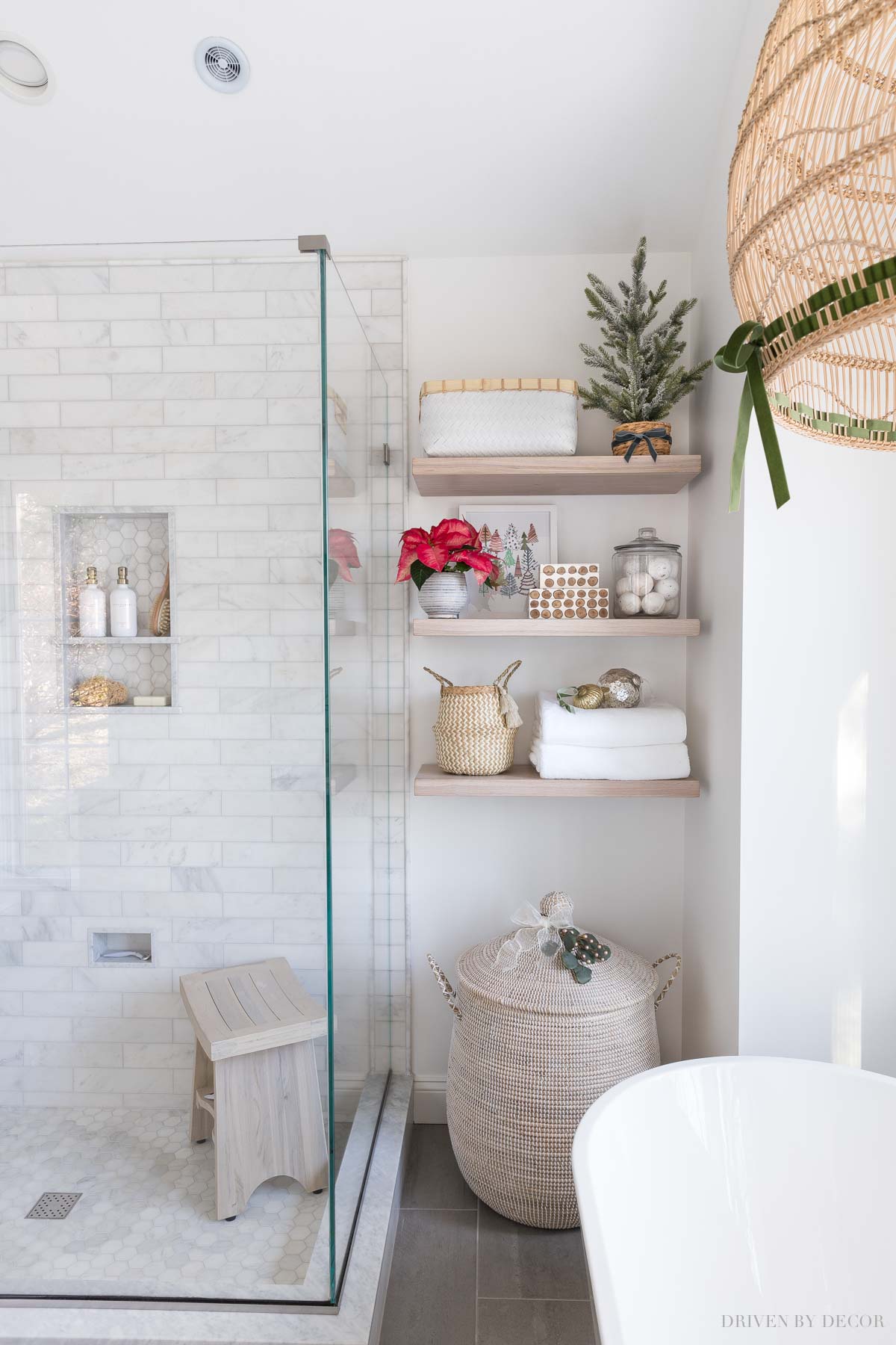 15 Gorgeous Bathroom Floating Shelves Ideas