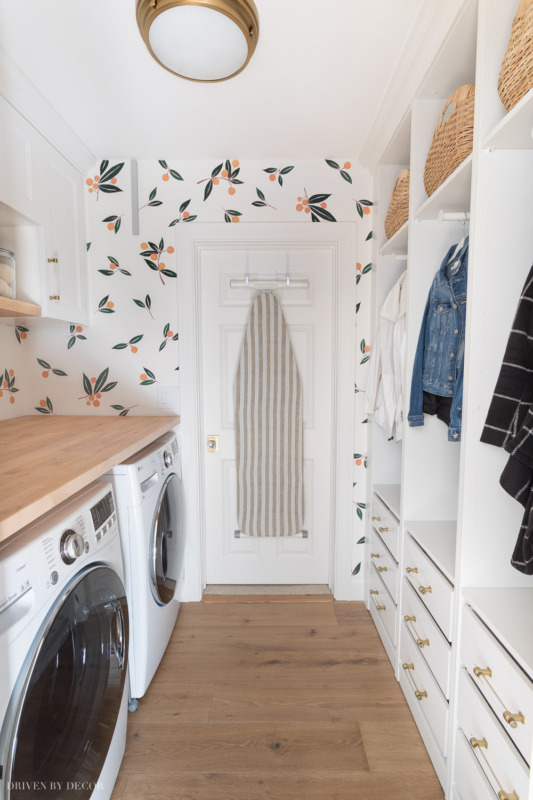 Our IKEA Laundry Room Cabinets - Driven by Decor