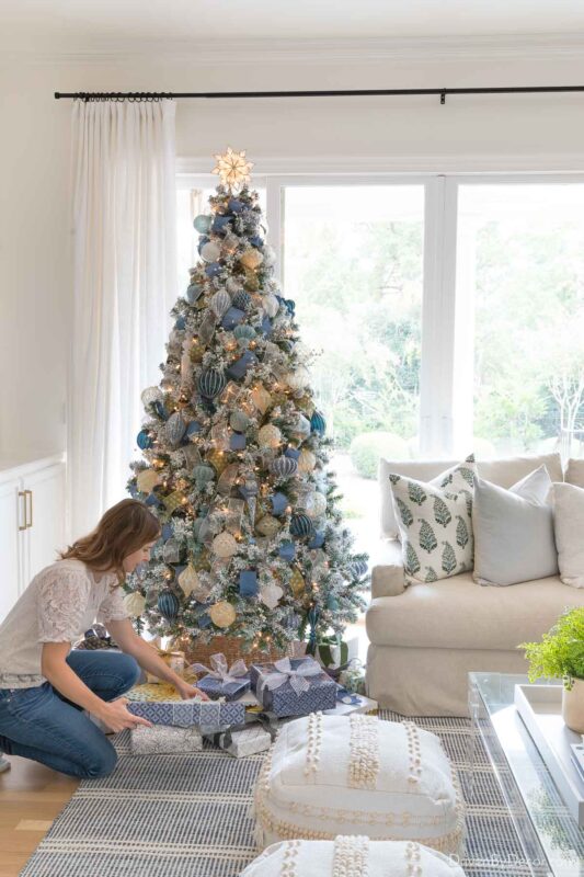 How to Decorate A Christmas Tree Step by Step! - Driven by Decor