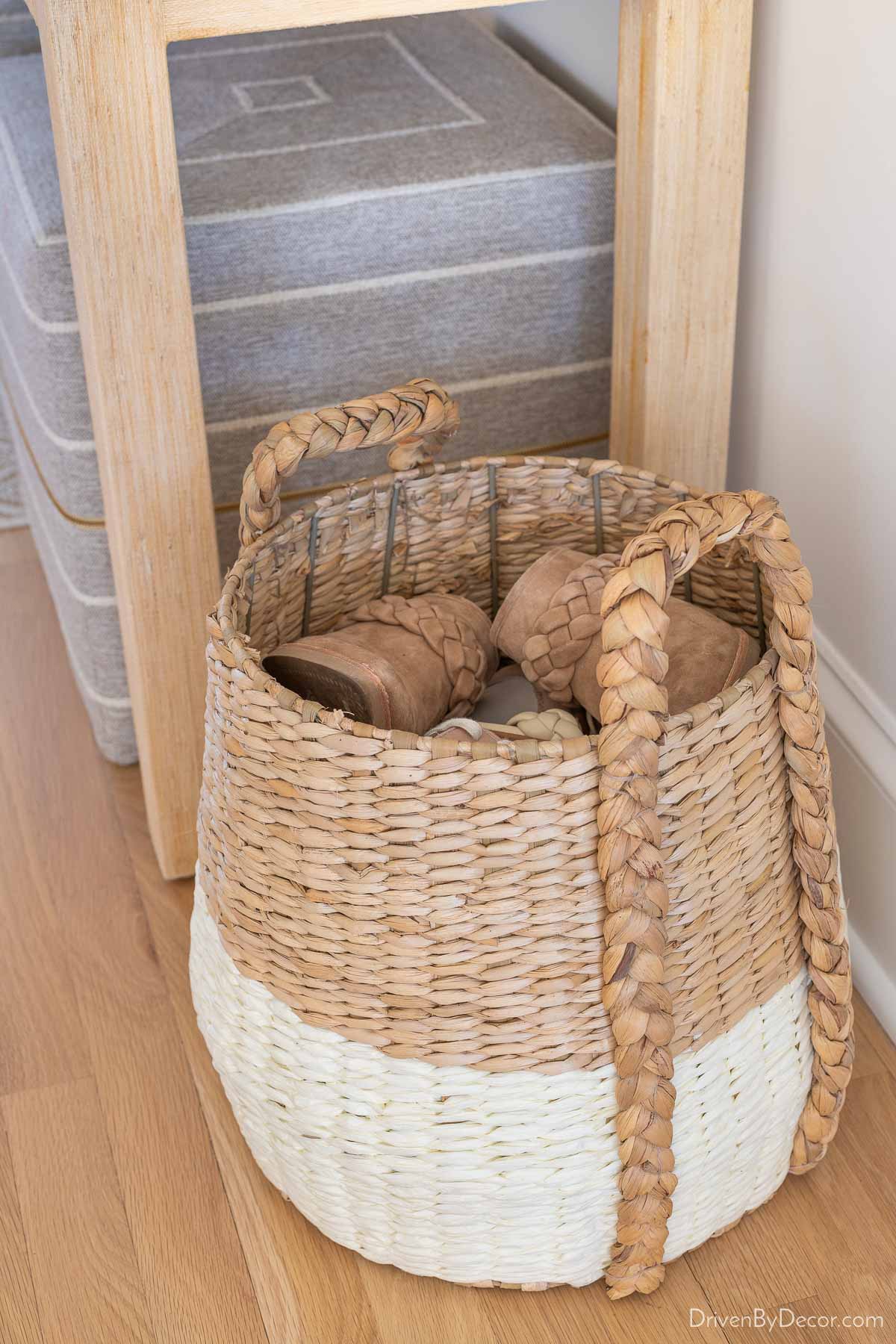 Inexpensive, But Decorative Storage Baskets - In My Own Style