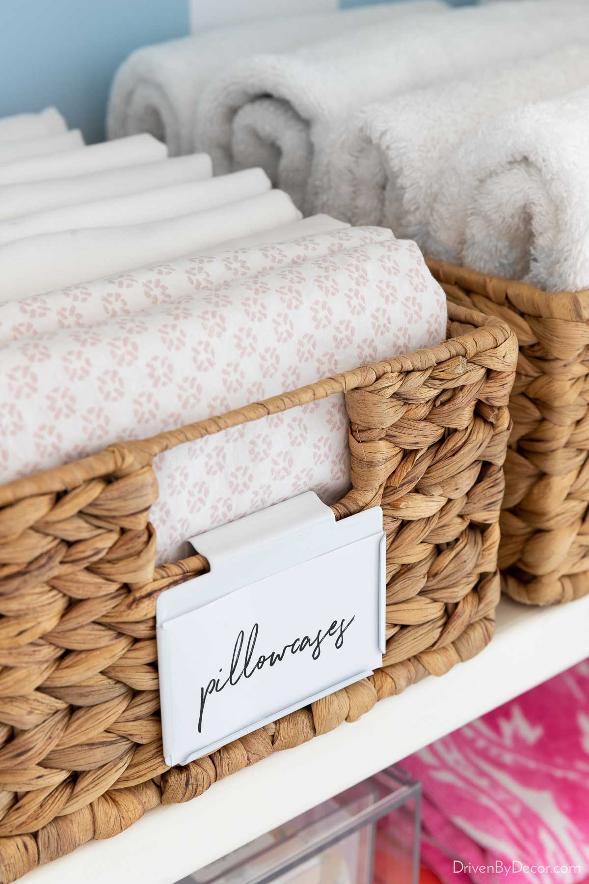 Linen Closet Organization: Ideas on Storage, Folding, and More